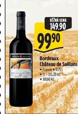 Albert Bordeaux Château de Saillans nabídka