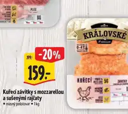 Albert Kuřecí závitky s mozzarellou a sušenými rajčaty nabídka