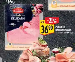 Albert PREMIUM Delikátní šunka nabídka
