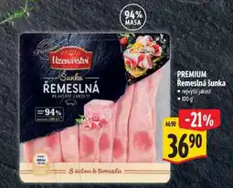 Albert PREMIUM Řemeslná šunka nabídka