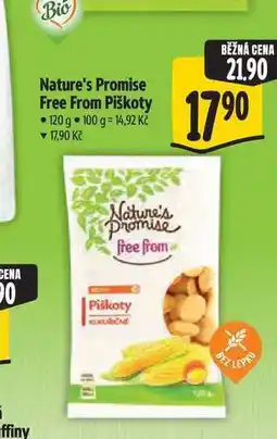 Albert Nature's Promise Free From Piškoty nabídka