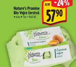 Albert Nature's Promise Bio Vejce čerstvá 6 ks nabídka