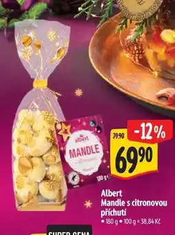 Albert Albert Mandle s citronovou příchutí nabídka