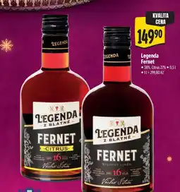 Albert Legenda Fernet nabídka