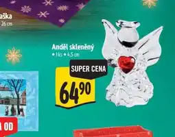 Albert Anděl skleněný 1ks 4,5 cm nabídka