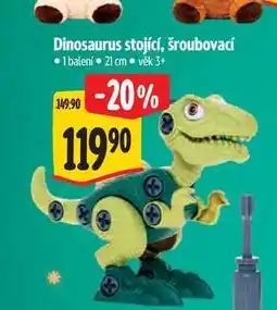 Albert Dinosaurus stojící, šroubovací 21 cm nabídka