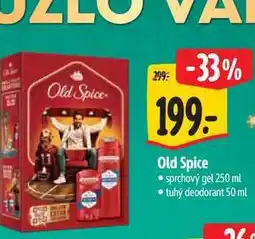 Albert Old Spice sprchový gel 250 ml + tuhý deodorant 50 ml nabídka