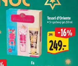 Albert Tesori d'Oriente 3x sprchový gel nabídka