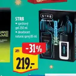 Albert STR8 sprchový gel 250 ml +deodorant natural sprej 85 ml nabídka