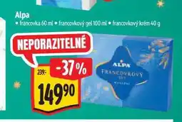 Albert Alpa francovka 60 ml + francovkový gel 100 ml + francovkový krém 40 g nabídka