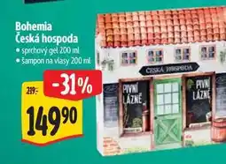Albert Bohemia Česká hospoda + sprchový gel 200 ml + šampon na vlasy 200 ml nabídka