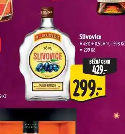 Albert Slivovice 45% nabídka