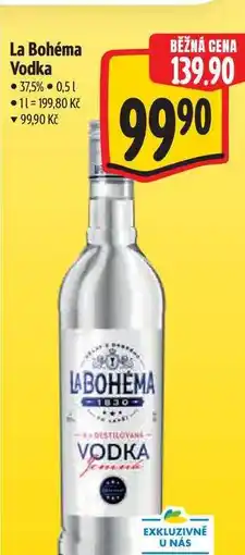Albert La Bohéma Vodka 37,5% 0,51 nabídka