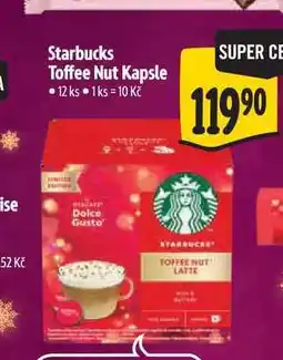 Albert Starbucks Toffee Nut Kapsle 12 ks nabídka