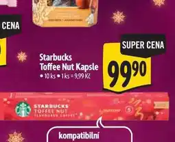 Albert Starbucks Toffee Nut Kapsle 10 ks nabídka