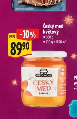 Albert Český med květový nabídka