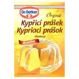 Albert Dr. Oetker Originál Kypřicí prášek do pečiva 12g nabídka