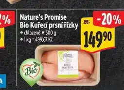 Albert Nature's Promise Bio Kuřecí prsní řízky nabídka