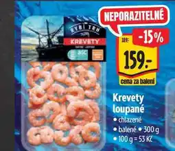 Albert Krevety loupané chlazené balené nabídka