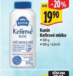 Albert Kunin Kefírové mléko nabídka