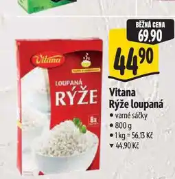 Albert Vitana Rýže loupaná varné sáčky nabídka