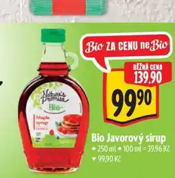 Albert Bio Javorový sirup nabídka