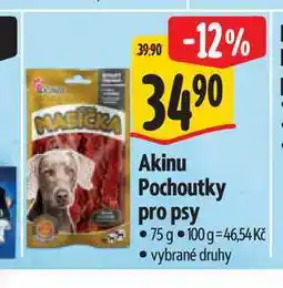 Albert Akinu Pochoutky pro psy nabídka