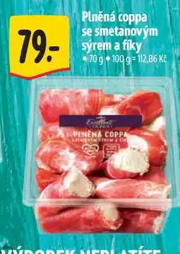 Albert Plněná coppa se smetanovým sýrem a fíky nabídka