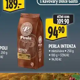 Albert PERLA INTENZA mletá káva nabídka