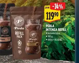 Albert PERLA INTENZA REFILL instantní káva nabídka