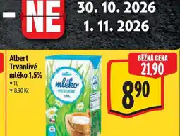 Albert Albert Trvanlivé mléko nabídka