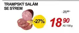 ZEMAN TRAMPSKÝ SALÁM SE SÝREM nabídka