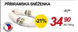 ZEMAN PŘÍBRAMSKÁ SNĚŽENKA nabídka