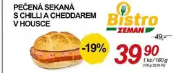 ZEMAN PEČENÁ SEKANÁ S CHILLI A CHEDDAREM V HOUSCE, 1 ks nabídka