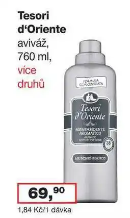Ráj drogerie Tesori d'Oriente nabídka