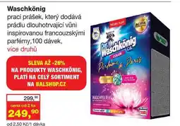 Ráj drogerie Waschkönig 100 dávek nabídka