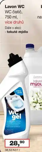 Ráj drogerie Lavon WC nabídka