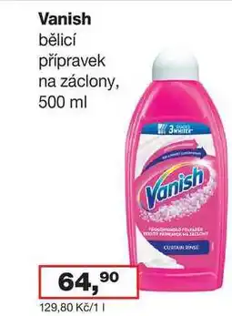 Ráj drogerie Vanish nabídka