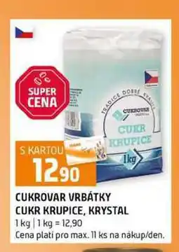 Terno CUKROVAR VRBÁTKY CUKR KRUPICE, KRYSTAL nabídka
