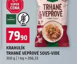Terno KRAHULIK TRHANÉ VEPŘOVÉ SOUS-VIDE nabídka