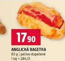 Terno ANGLICKÁ BAGETKA 63 g pečivo dopečené nabídka