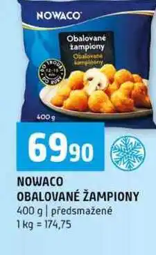 Terno NOWACO OBALOVANÉ ŽAMPIONY 400 g předsmažené nabídka