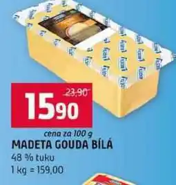 Terno MADETA GOUDA BÍLÁ 48 % tuku nabídka