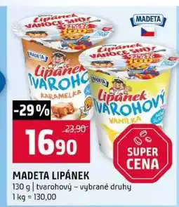 Terno MADETA LIPÁNEK 130 g tvarohový vybrané druhy nabídka
