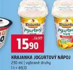 Terno KRAJANKA JOGURTOVÝ NÁPOJ 230 ml vybrané druhy nabídka
