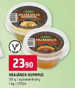 Terno KRAJÁNEK HUMMUS 135 g vybrané druhy nabídka