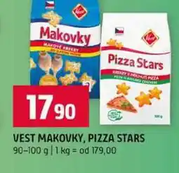Terno VEST MAKOVKY, PIZZA STARS nabídka