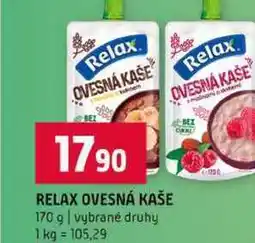 Terno RELAX OVESNÁ KAŠE 170 g vybrané druhy nabídka