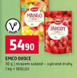 Terno EMCO OVOCE 30 g mrazem sušené vybrané druhy nabídka