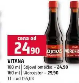 Terno VITANA 160 ml Sójová omáčka 160 ml Worcester nabídka